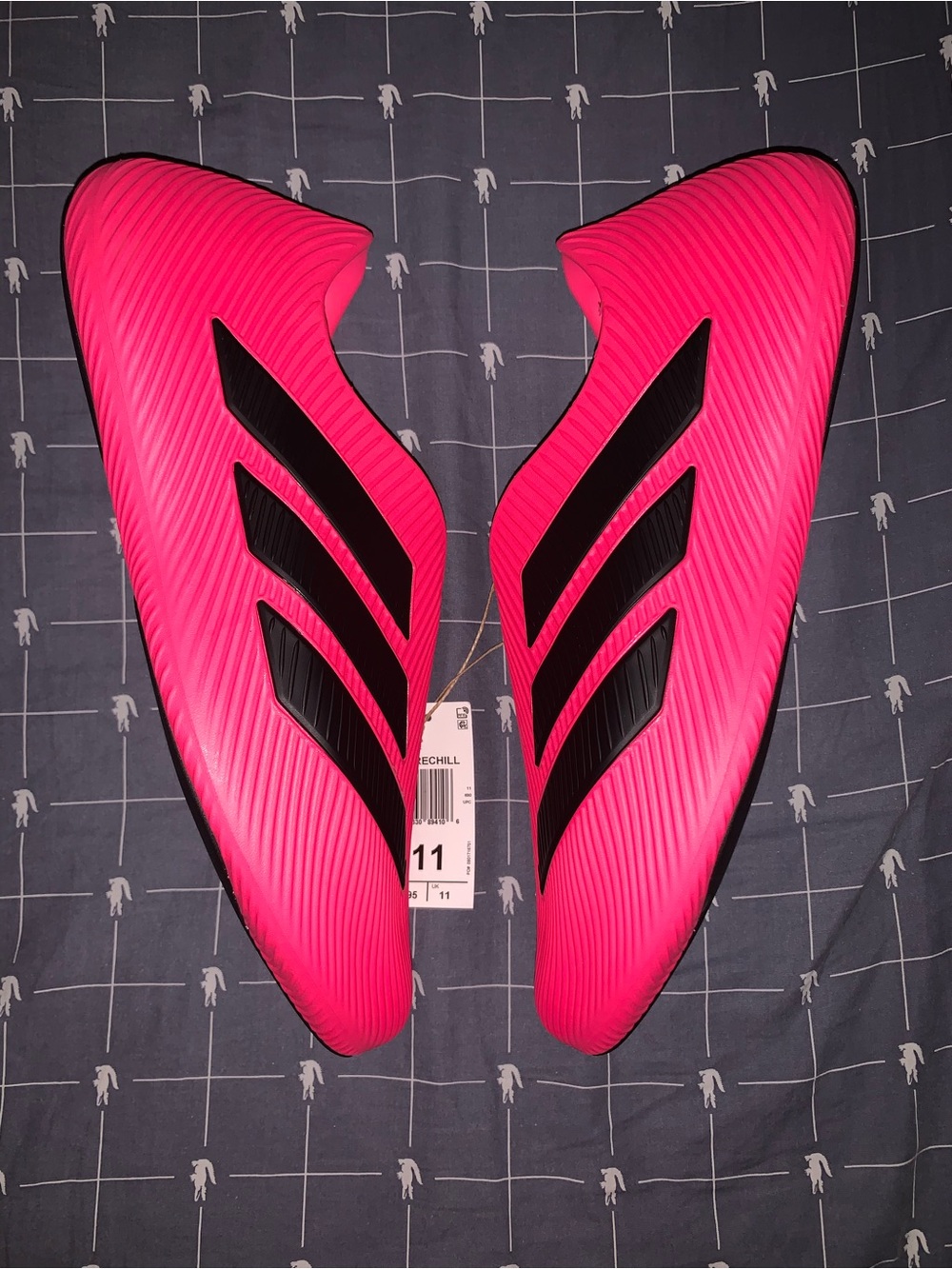 Adidas Purechill Runner Lucid Pink Black KI0065 Size: 11 Men